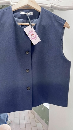 Blue Velvet Vest en internet