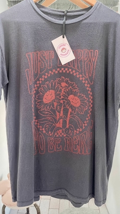 Just Happy Oversize Tee