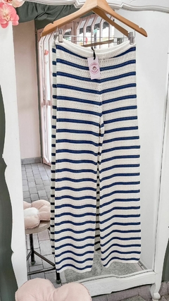 Nautical Knit Pants