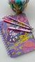 Caderno Cute com Divisórias - Delzinho_Gifts