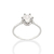Anel Solitário com Zircônia Branco - comprar online