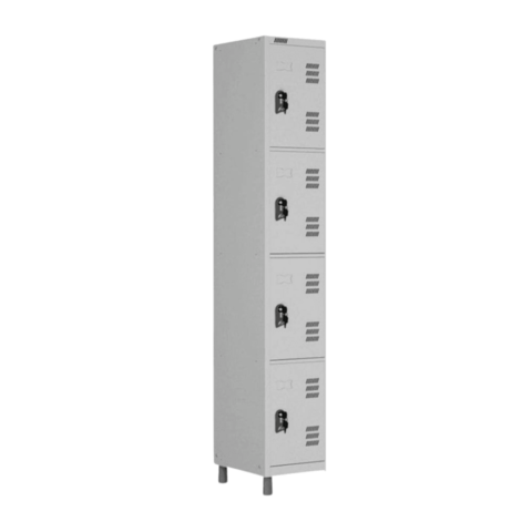 Roupeiro 4/2 porta com Fechadura – W3