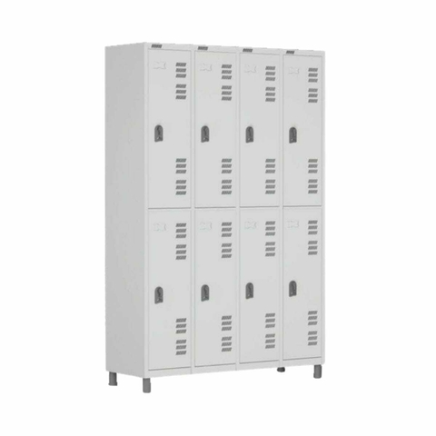 Roupeiro 8 portas com Fechadura – W3