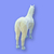 Estátua Decorativa Cavalo Geométrica Low Poly - loja online