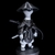 Lontra Samurai Vingativo– Estátua Decorativa Semi-articulada com Estilo Nipônico e Toque Divertido na internet
