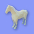 Estátua Decorativa Cavalo Geométrica Low Poly - comprar online