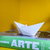 Estátua Decorativa Barquinho Origami Barco de Papel feito em Impressora 3D