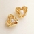 Aretes de corazón con perla - comprar en línea