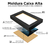 Quadros Decorativos Arvore Folhas Gold Luxo Sala Com Moldura