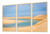 Quadros Decorativos Lençóis Maranhenses Sala Moldura 40x80cm - loja online