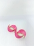Brinco Rosa Esmaltado