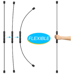 Flexi Bar Barra Vibradora Entrenamiento Abdominales Espalda - QBarbaro