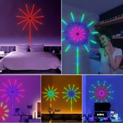 Decoracion Tiras Led con Forma de Fuego Artificial - comprar online