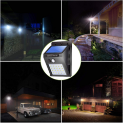 Reflector Led Solar con Sensor de Movimiento - comprar online