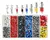 Terminal Pre Isolado Ilhos 0,5 0,75 1,5 2,5 4 6 10mm 2000 un conector - loja online