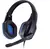 Headset Gamer Vx Gaming Ogma P2 Preto E Azul M203