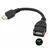 Cabo Otg Micro Usb V8 Adaptador Pen Drive Impressora Celular Cor Preto