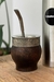 Mate imperial algarrobo encerado cincelado - comprar online