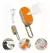 Cepillo a vapor con mango perro/gato con carga USB