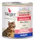 Sieger Katze Adulto Salmón Y Pollo Lata 340g Para Gato