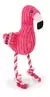 Peluche Flamenco Juguete Con Soga Y Chifle 30cm en internet