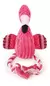 Peluche Flamenco Juguete Con Soga Y Chifle 30cm