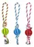 uguete Tirador Mordillo Soga Pelota chica Goma Dental Perro - comprar online