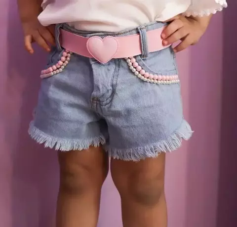 Short Jeans Pérolas Tam. 10