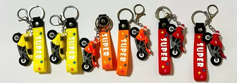 Chaveiro emborrachado Moto