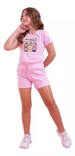 Conjunto Menina Labubu