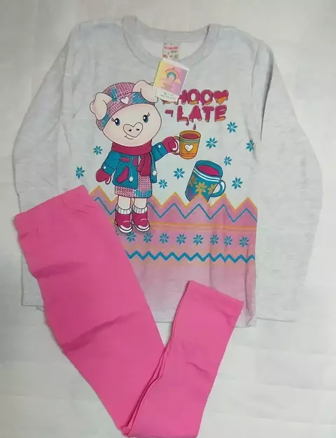 Conjunto Moletom Menina Brandili