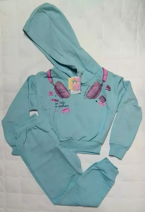 Conjunto Moletom Menina Marisol - Tam.4