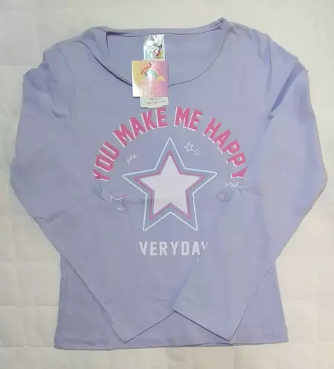 Blusa Manga Longa Happy Taita Kids