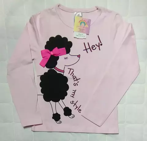 Blusa Manga Longa Hey Taita Kids