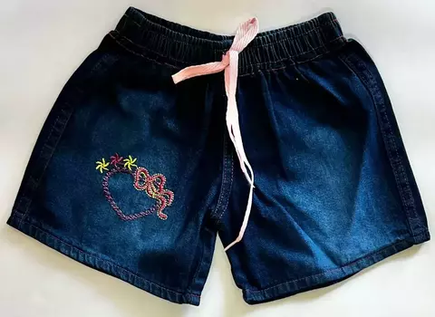 Short Jeans Molinho Menina - G