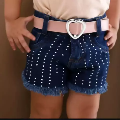 Short Jeans Strass