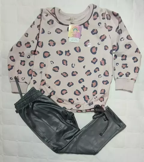 Conjunto Moletom Menina Glinny - Tam. 4