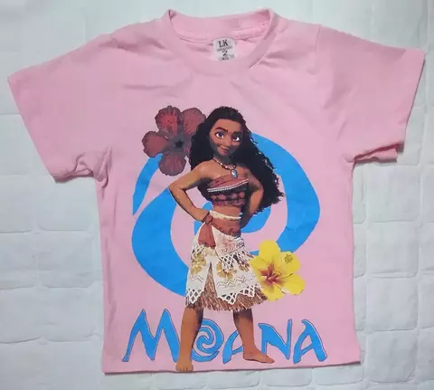 Camiseta Personagens - Moana