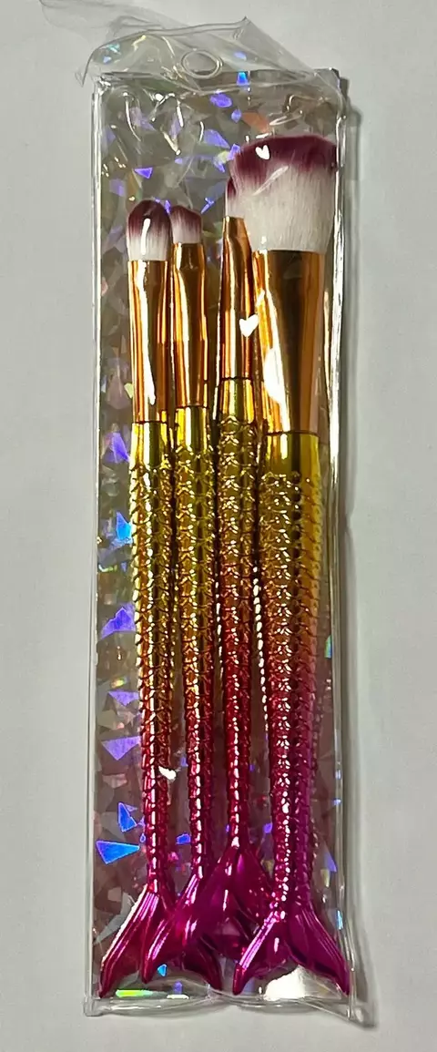 Kit de Pincel para Maquiagem Sereia