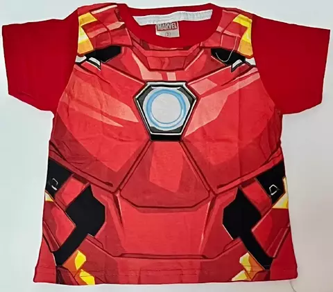 Camiseta Personagens - Homem de Ferro