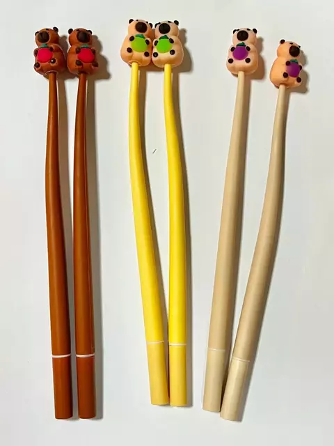 Caneta Flexível Capivara