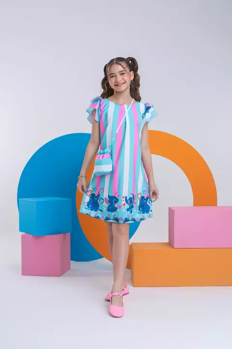 Vestido Chloe com Bolsinha Stitch
