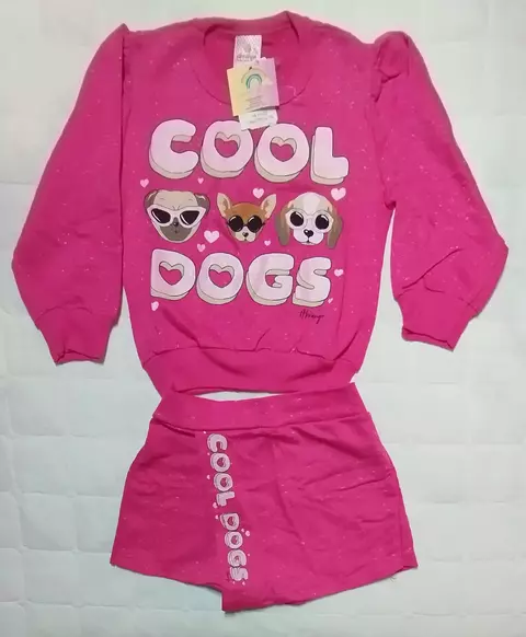 Conjunto Moletom Menina Abrange - Tam.3