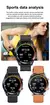 Smartwatch inteligente desportivo ECG + PPG