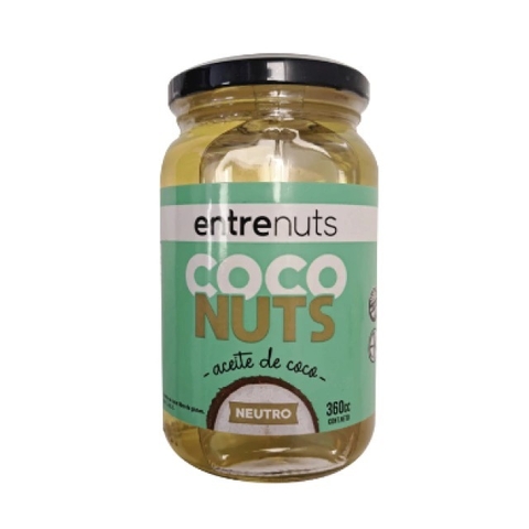 ACEITE DE COCO NEUTRO X 360CC- ENTRENUTS