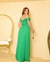 VESTIDO CHIFFON ALÇA MANGA OMBRO - loja online