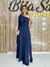 VESTIDO NULA MANGA LACO E CAPA ALONGADA - Bia Salles Store