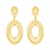 Brinco Dourado Luxo de Gala - comprar online