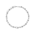 Colar Prateado Chocker Corrente Elos Largos - comprar online