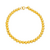 Pulseira Dourada de Bolinha - comprar online